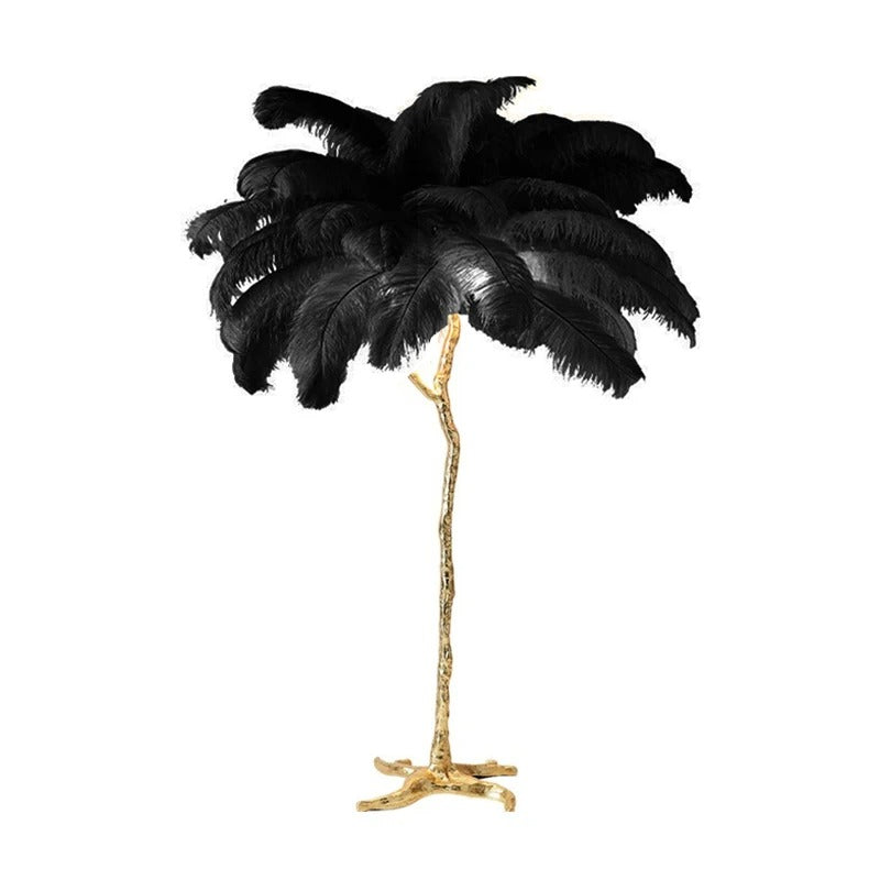 Lampe Plume d'Autruche
