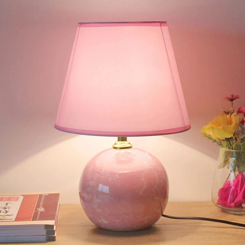Lampe Rose de Chevet