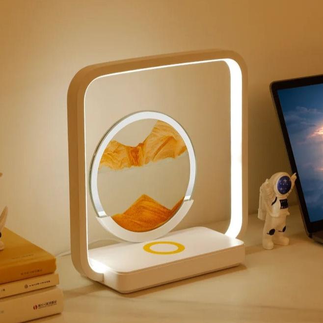 Lampe Sable Chargeur Induction