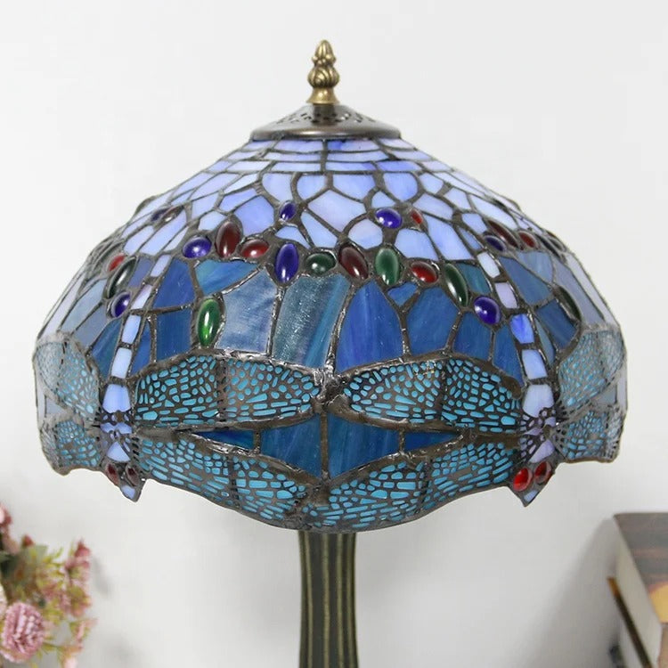 Lampe Tiffany Bleue